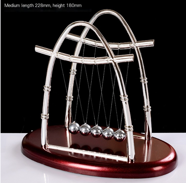 Dynamic Newton's Cradle Art Display