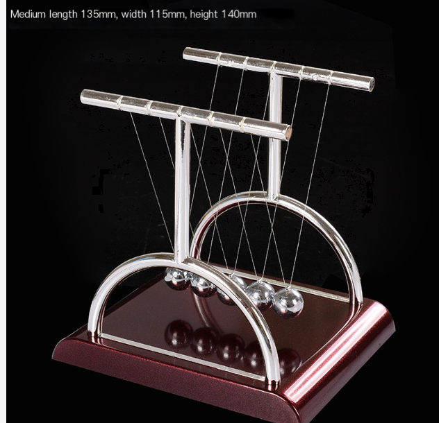 Dynamic Newton's Cradle Art Display