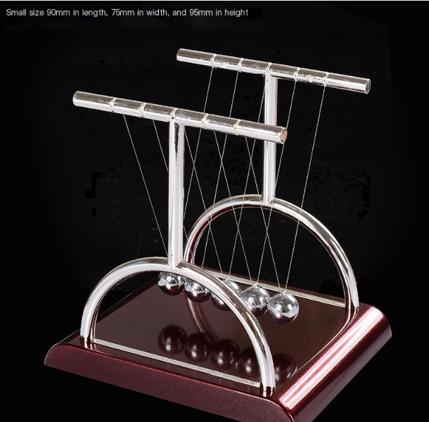 Dynamic Newton's Cradle Art Display