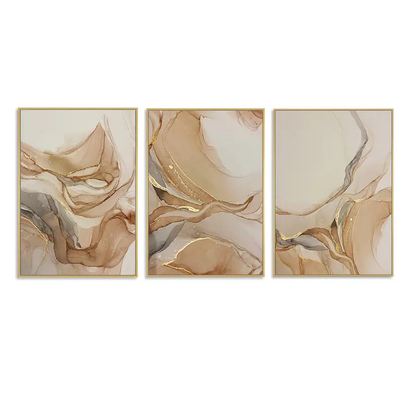 Chic Boho 3-Piece Canvas Art Set