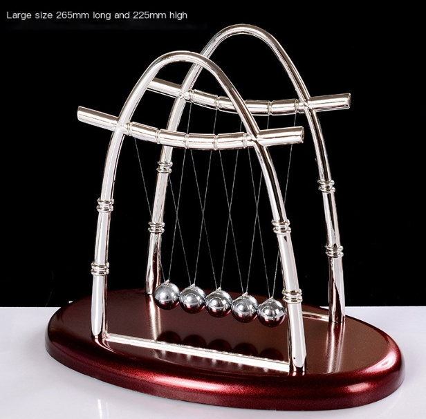 Dynamic Newton's Cradle Art Display